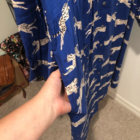 Cheetah Shirt Dress - Picture 10 of 14